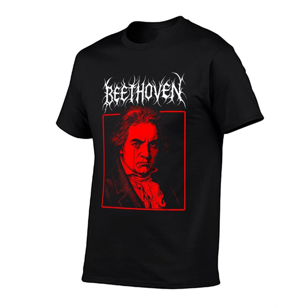 Beethoven Death Metal, Goth Classical Music Composer Meme  Affordable Price T-Shirt