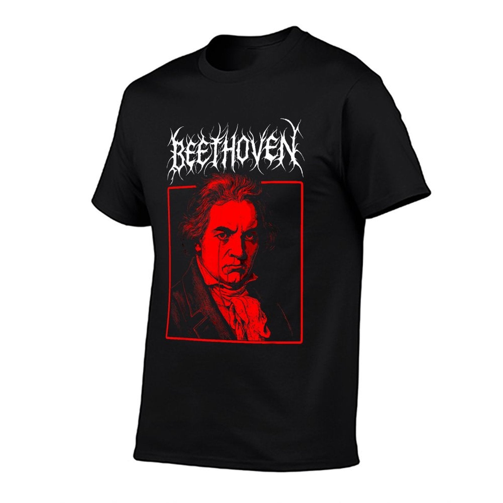 Beethoven Death Metal, Goth Classical Music Composer Meme  Affordable Price T-Shirt