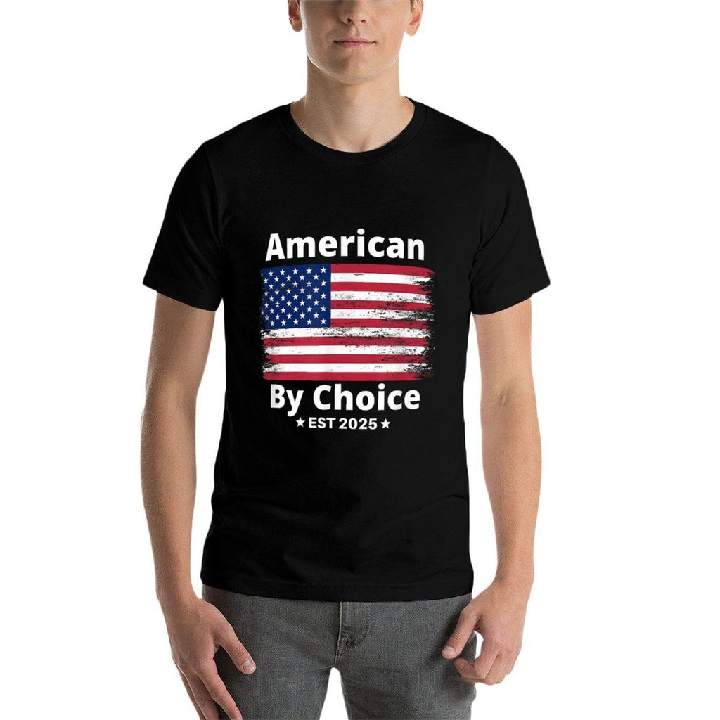 American Proud US Citizen 2025 Gifts  Graphic-printed T-Shirt