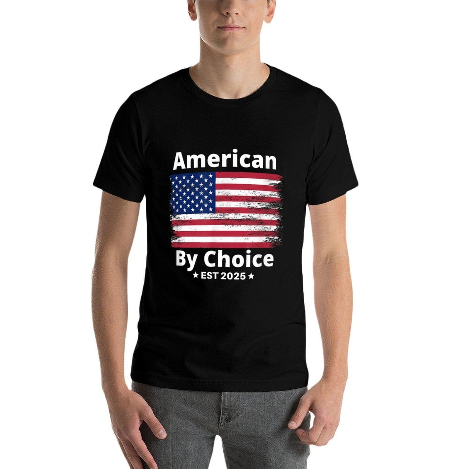 American Proud US Citizen 2025 Gifts  Graphic-printed T-Shirt