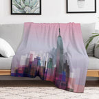 New York, NYC City ! All-season Throw Blanket