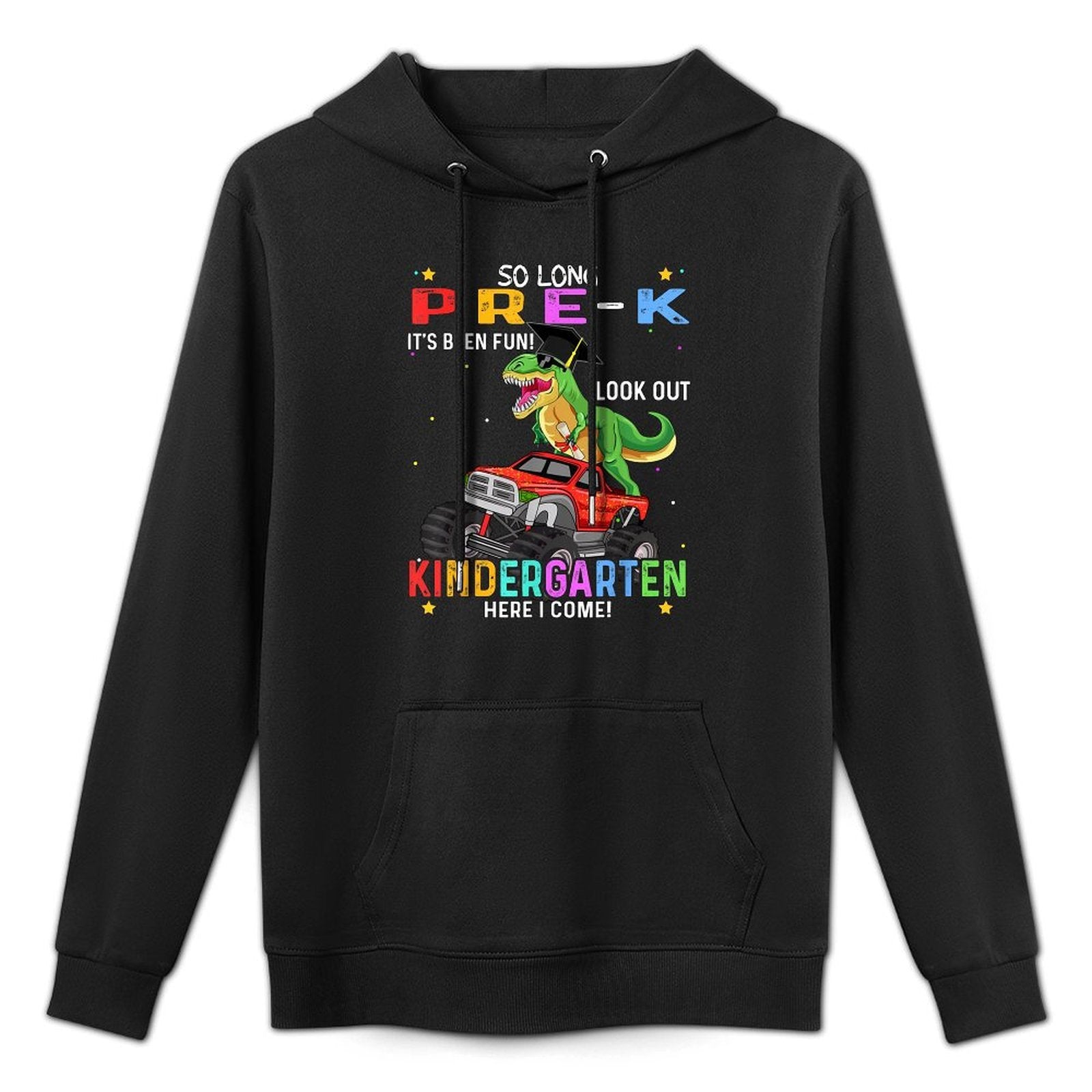 Pre K Graduation 2025 Pre-k Kindergarten Graduate Dinosaur Pilling-Resistant Hoodie