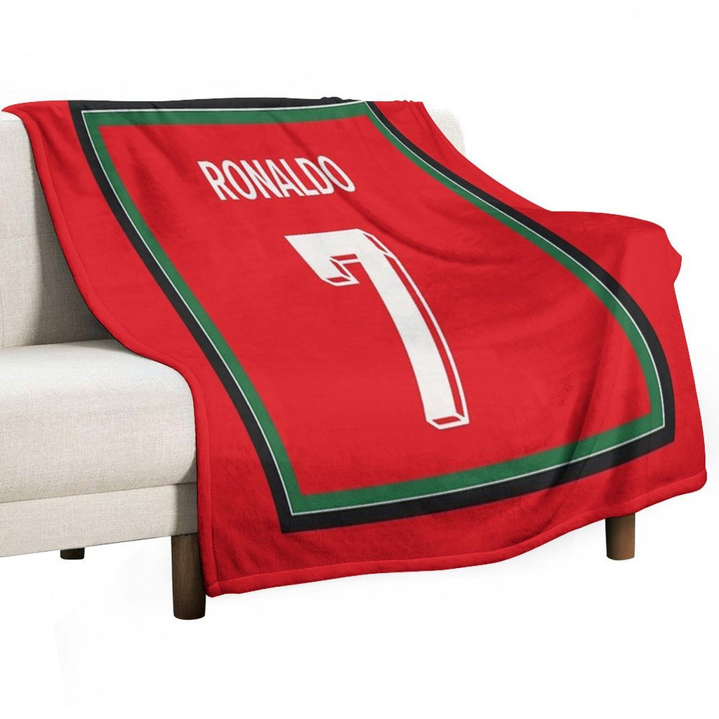 Ronaldo - Portugal 2024 Sustainable Throw Blanket