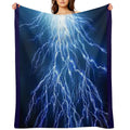 Lightning Storm Quick-dry Throw Blanket