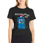 Funy Doctor Ho Ho Ho Christmas Apparel  Durable T-Shirt