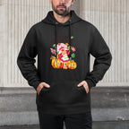 Strawberry Shortcake Berry Spooky Halloween Jack O Lantern Moisture-Wicking Hoodie