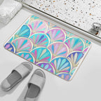 Glamorous Twenties Art Deco Pastel Pattern  High-Traffic Bath Mat