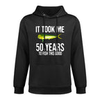 Funny Mahi Mahi Fishing 50th Birthday 50 Years To Fish Great Shrink-Resistant Hoodie