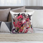 Alastor And Lucifer Soft Skin-Friendly Throw Pillow