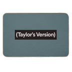 (Brackets)  Red Taylor’s Verson Inspired  Wall Art Home Decor  HECKINFAROUT  Easy Maintenance Bath Mat