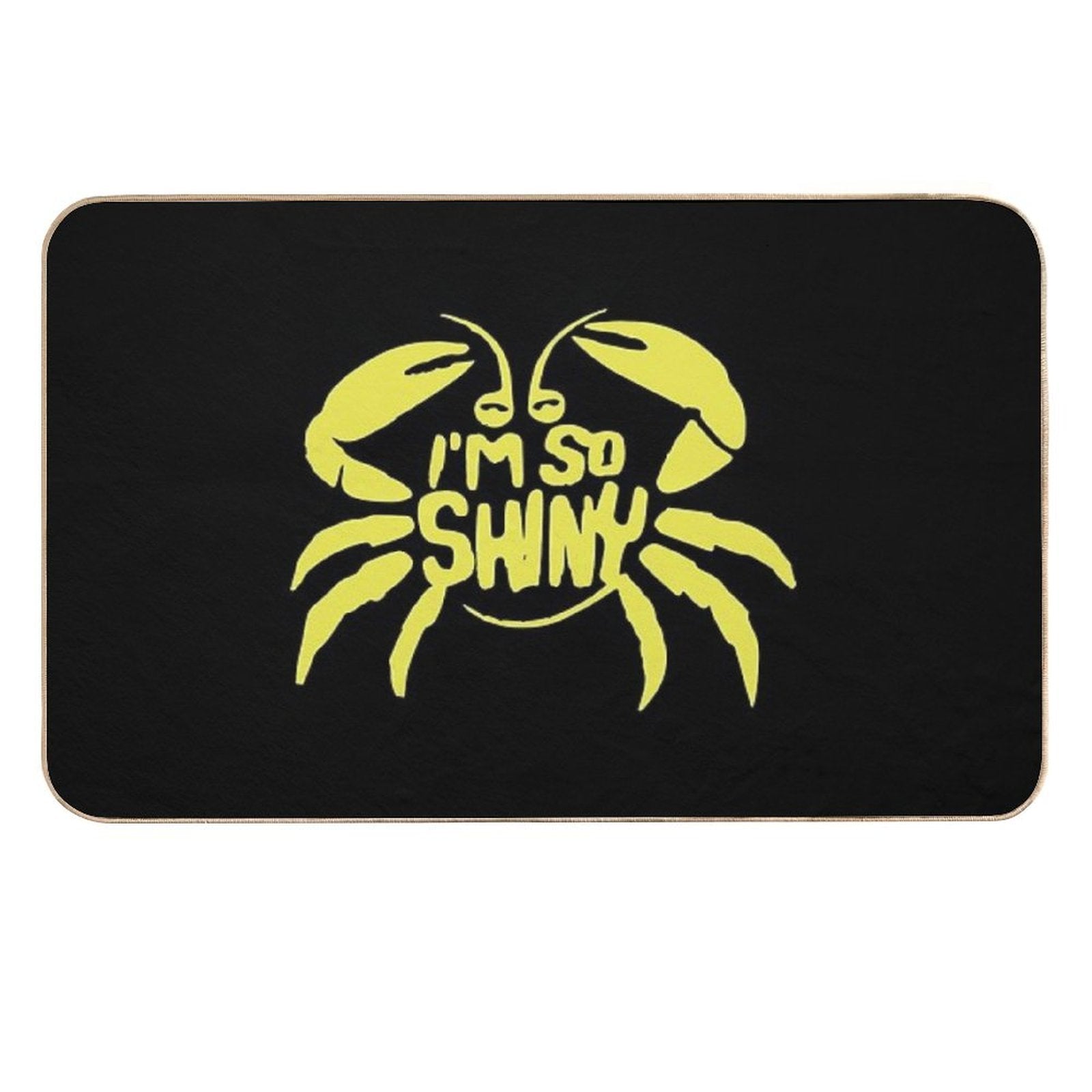 I'm So Shiny  Easy To Clean Bath Mat