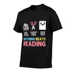 Nothing Beats Reading Funny Rock Paper Scissors  Easy-care T-Shirt