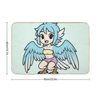 Kipi The Harpy  Slip-Resistant Bath Mat