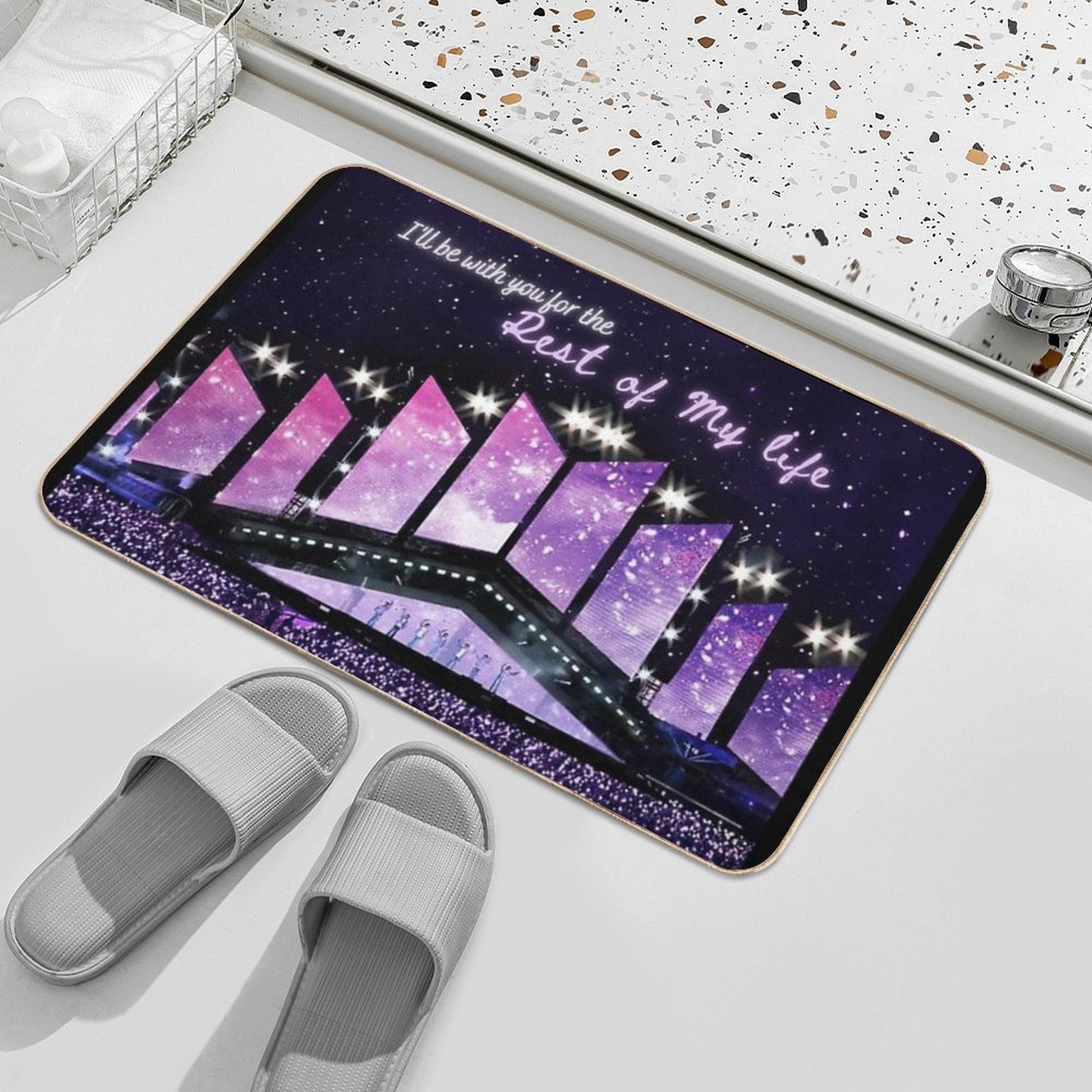 BTS Yet to Come in Busan  Pet-Safe Bath Mat