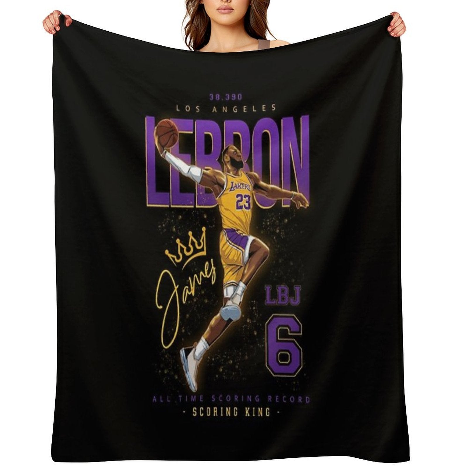 Lebron James Comfort Throw Blanket