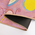 The Ten Largest No. 8 Adulthood - Hilma Af Klint  Rapid-Drying Bath Mat