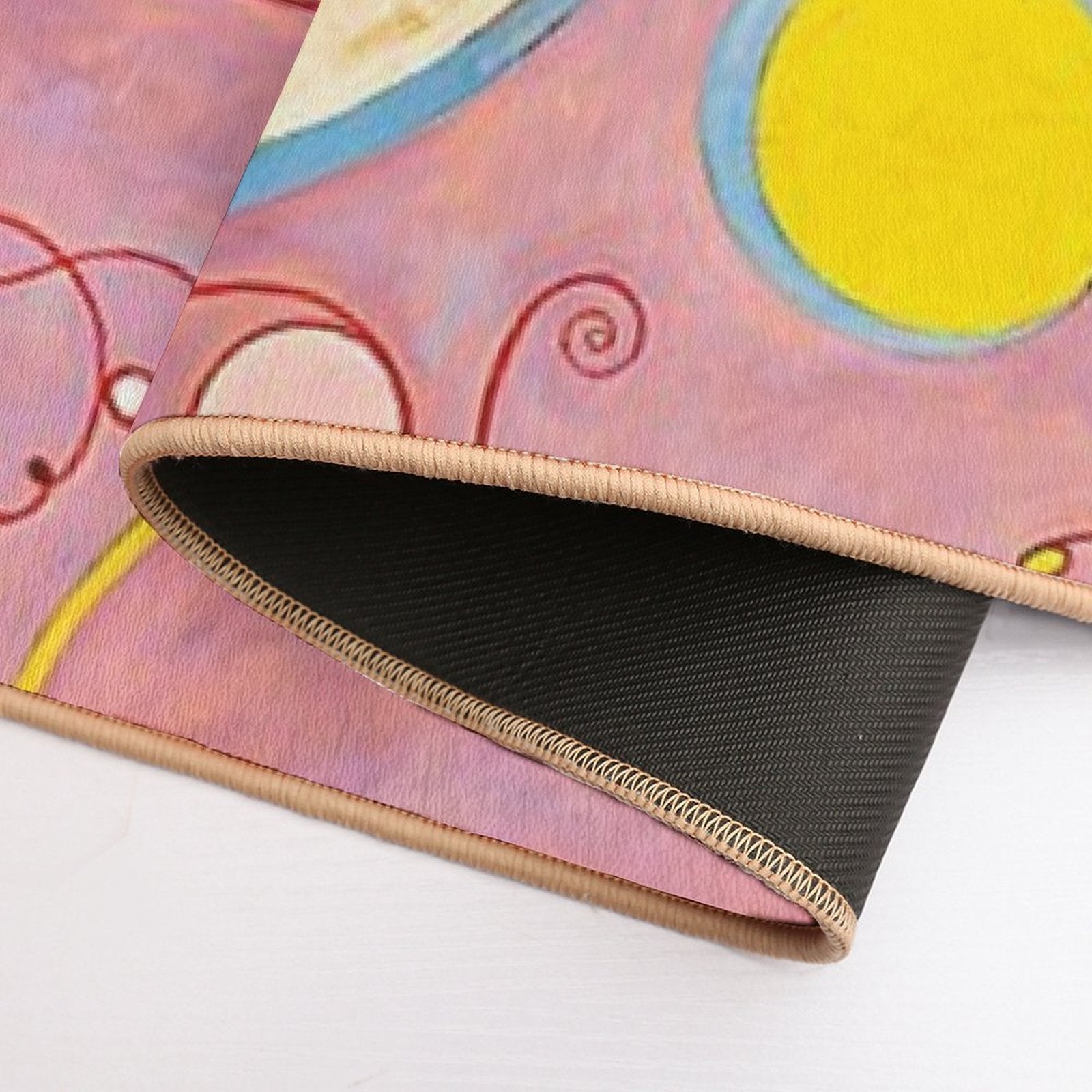 The Ten Largest No. 8 Adulthood - Hilma Af Klint  Rapid-Drying Bath Mat