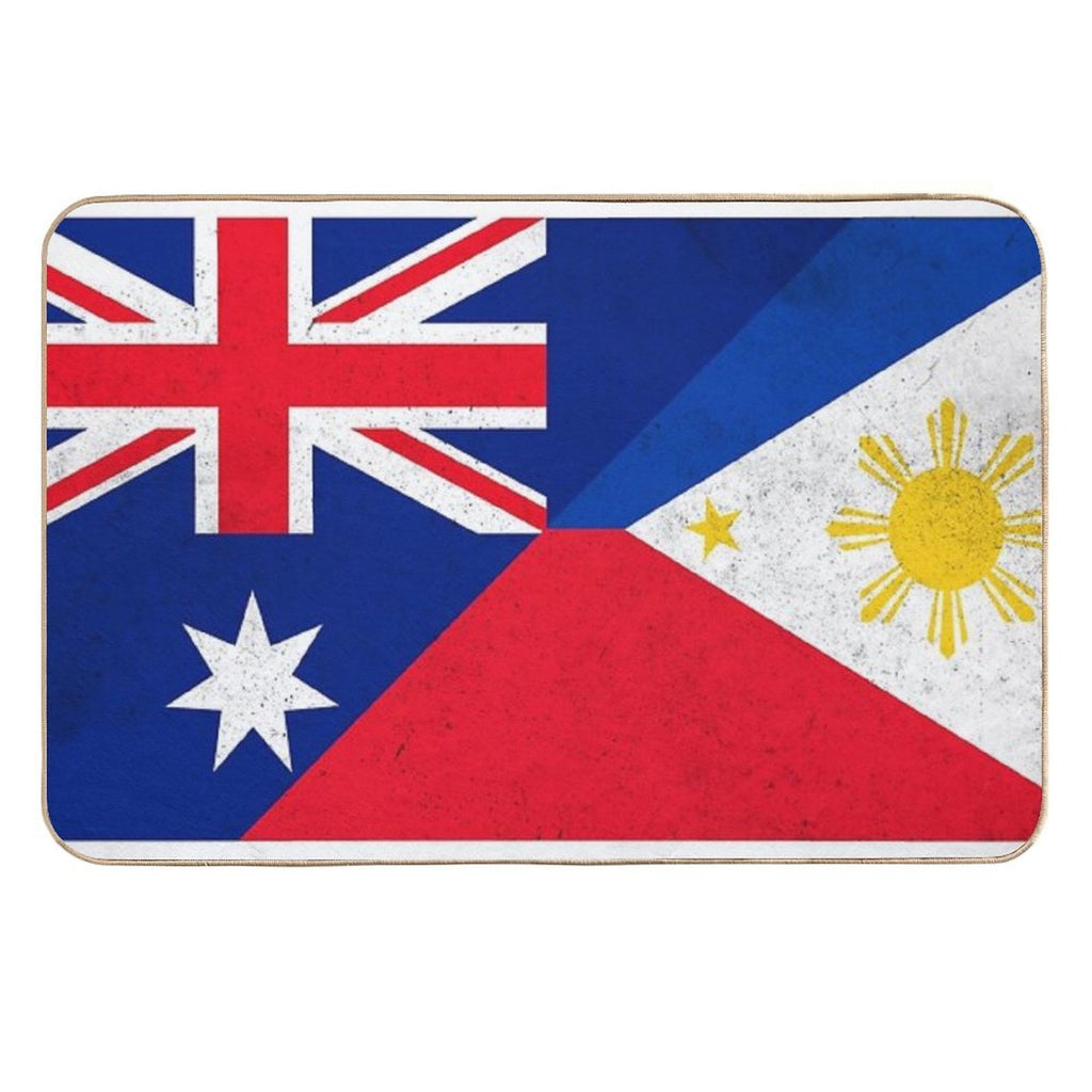 Filipino Australian  Stain-Proof Bath Mat