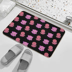 Octopus - Dark  Pet-Safe Bath Mat