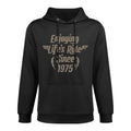 50 Year Old Motorcycle Rider Motorcyclist 1975 50th Birthday Pilling-Resistant Hoodie