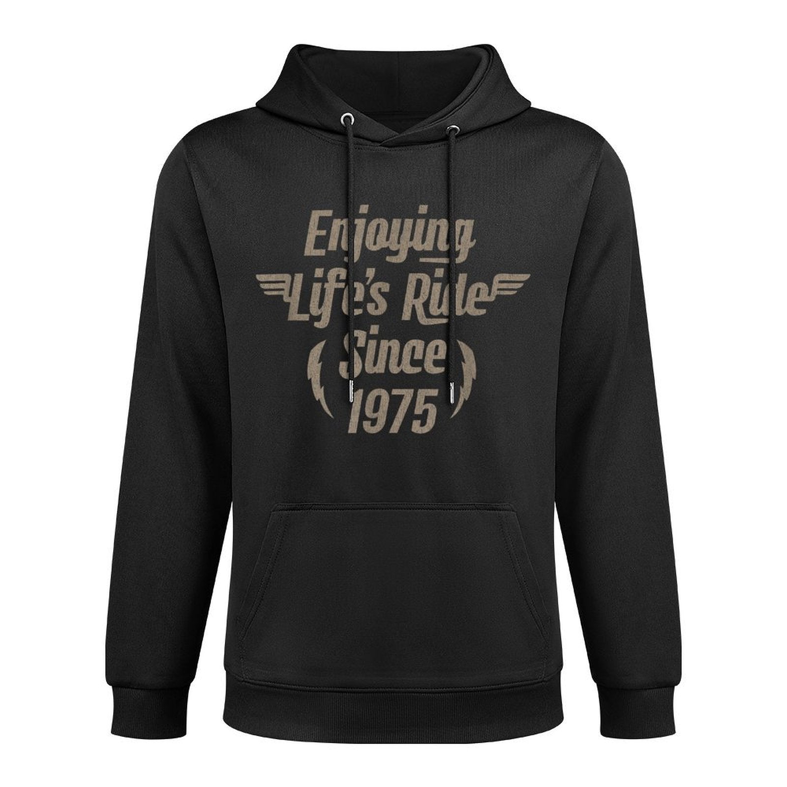 50 Year Old Motorcycle Rider Motorcyclist 1975 50th Birthday Pilling-Resistant Hoodie