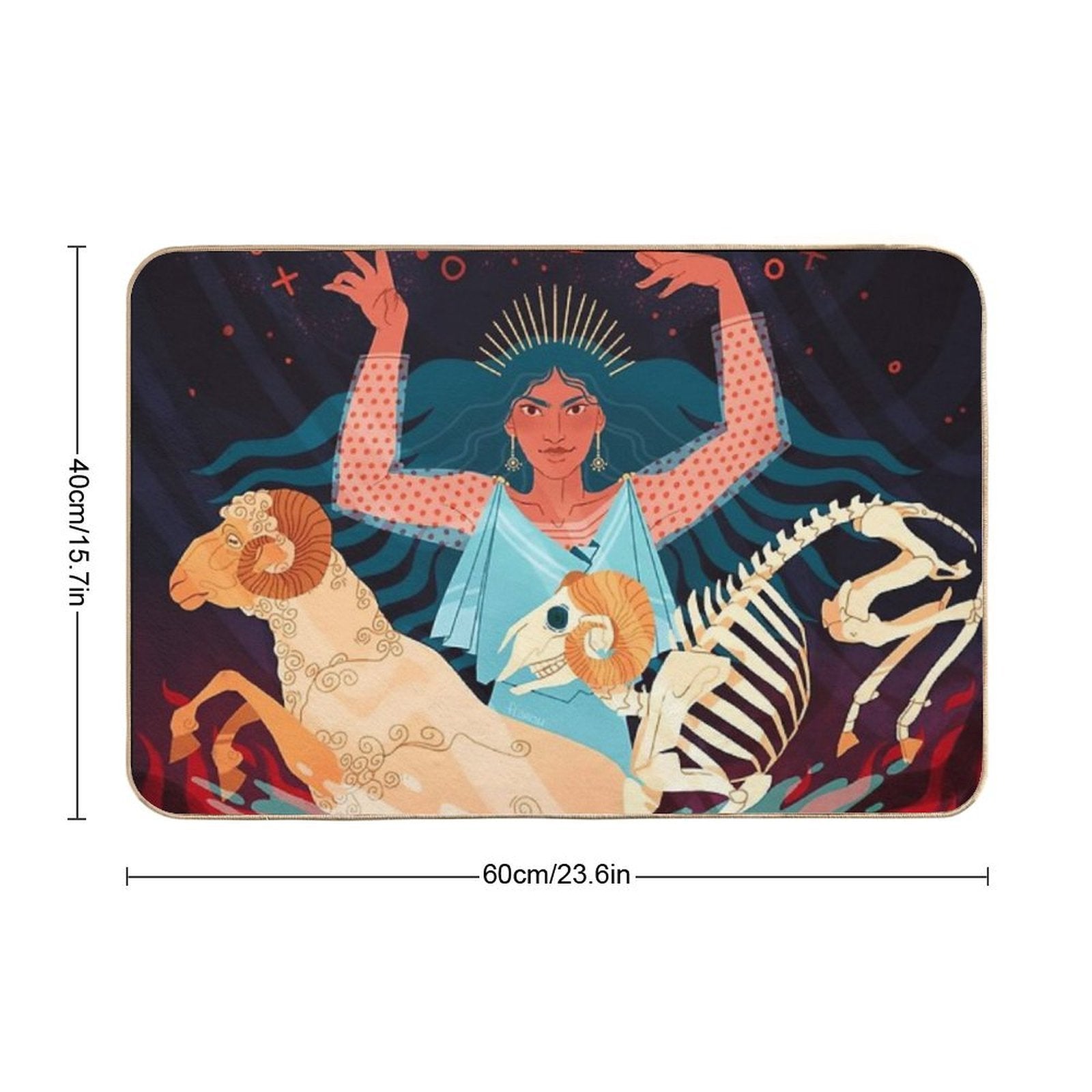 Medea  High-Traffic Bath Mat