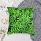 Marijuana Cannabis Weed Pot Plants Soft Multiple Sizes Throw Pillow