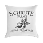 Schrute Farms Funny Office Soft Style Accent Throw Pillow