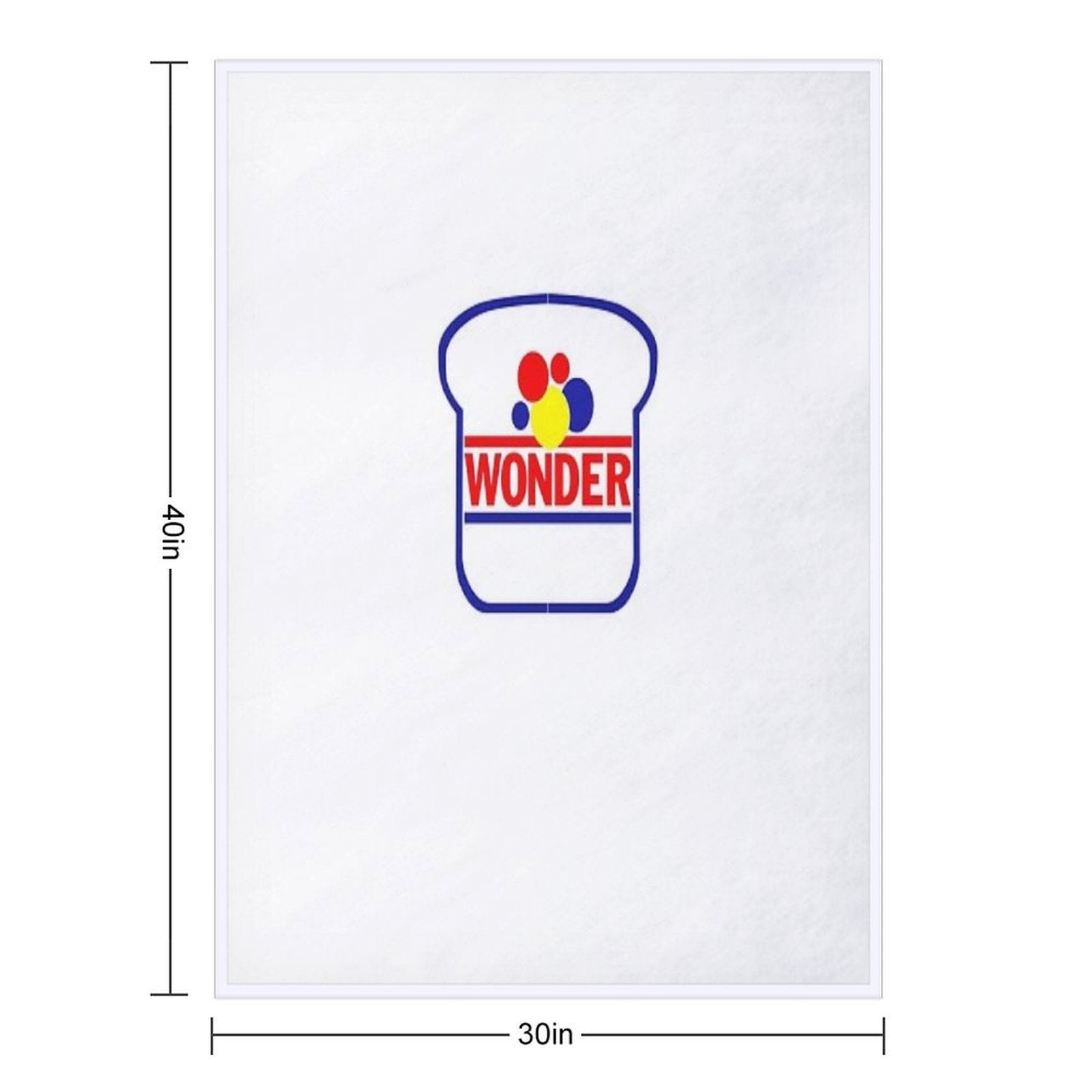 Wonder Bread Quick-dry Throw Blanket