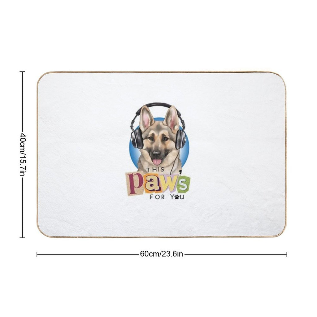 This Paw's For You Podcast  Long-Lasting Bath Mat