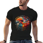 ColorBurst  Cool Graphic  Men Women S - 6XL Graphic  Cotton T-Shirt