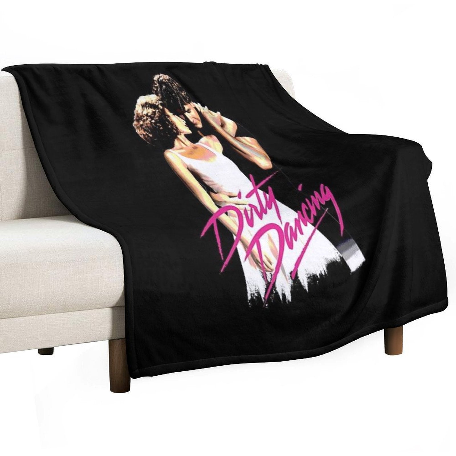 Romance Dancing Dirty Machine-washable Throw Blanket