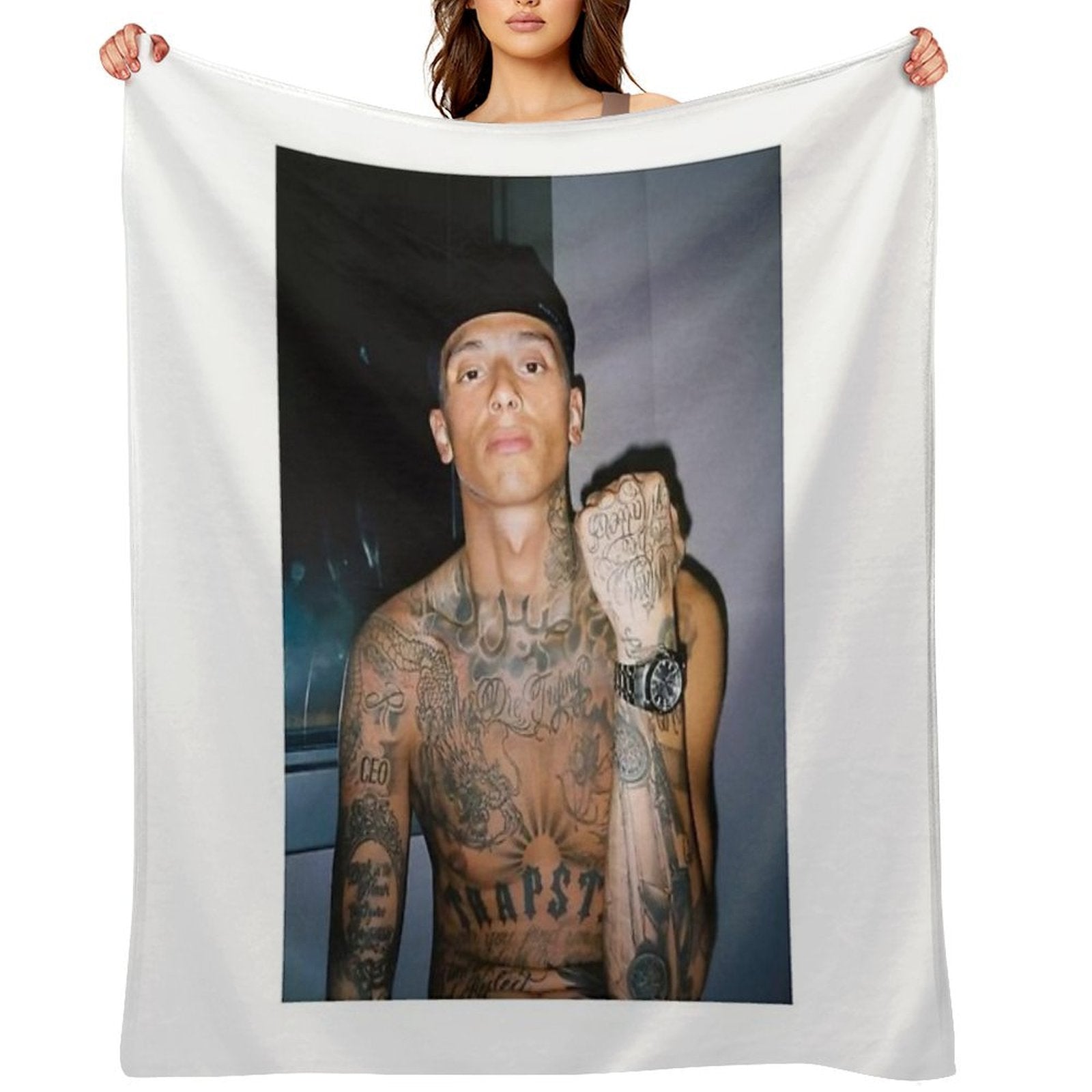 Central Cee Gift-ready Throw Blanket