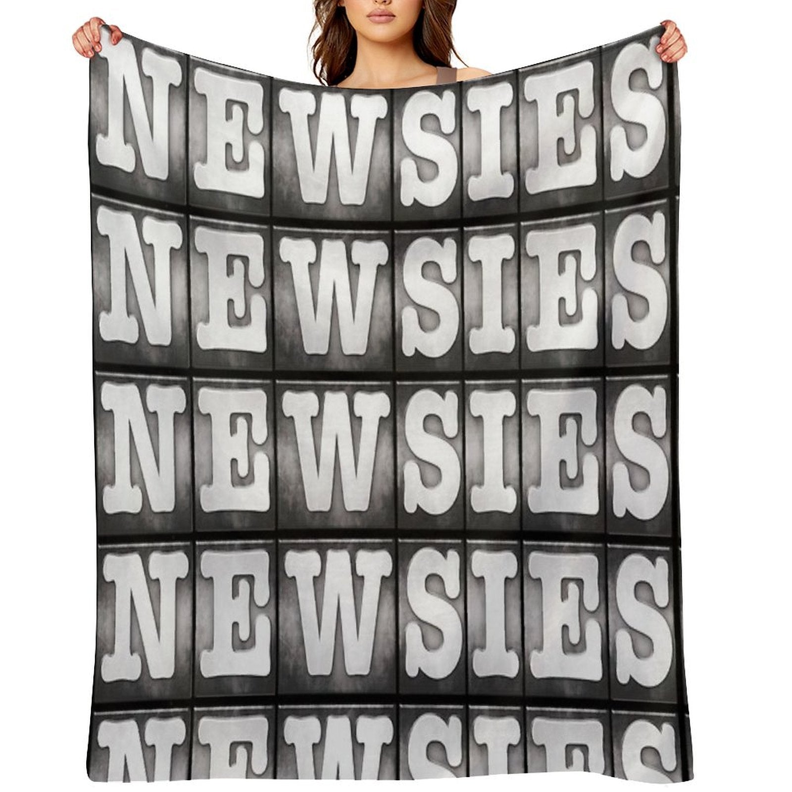 Newsies Logo Eco-conscious Throw Blanket