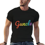 Fabulous Guncle LGTBQ - New Baby Gay Uncle Rainbow  Fade-proof Color T-Shirt