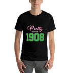 Pretty Since 1908 Sorority  Graphic-printed T-Shirt