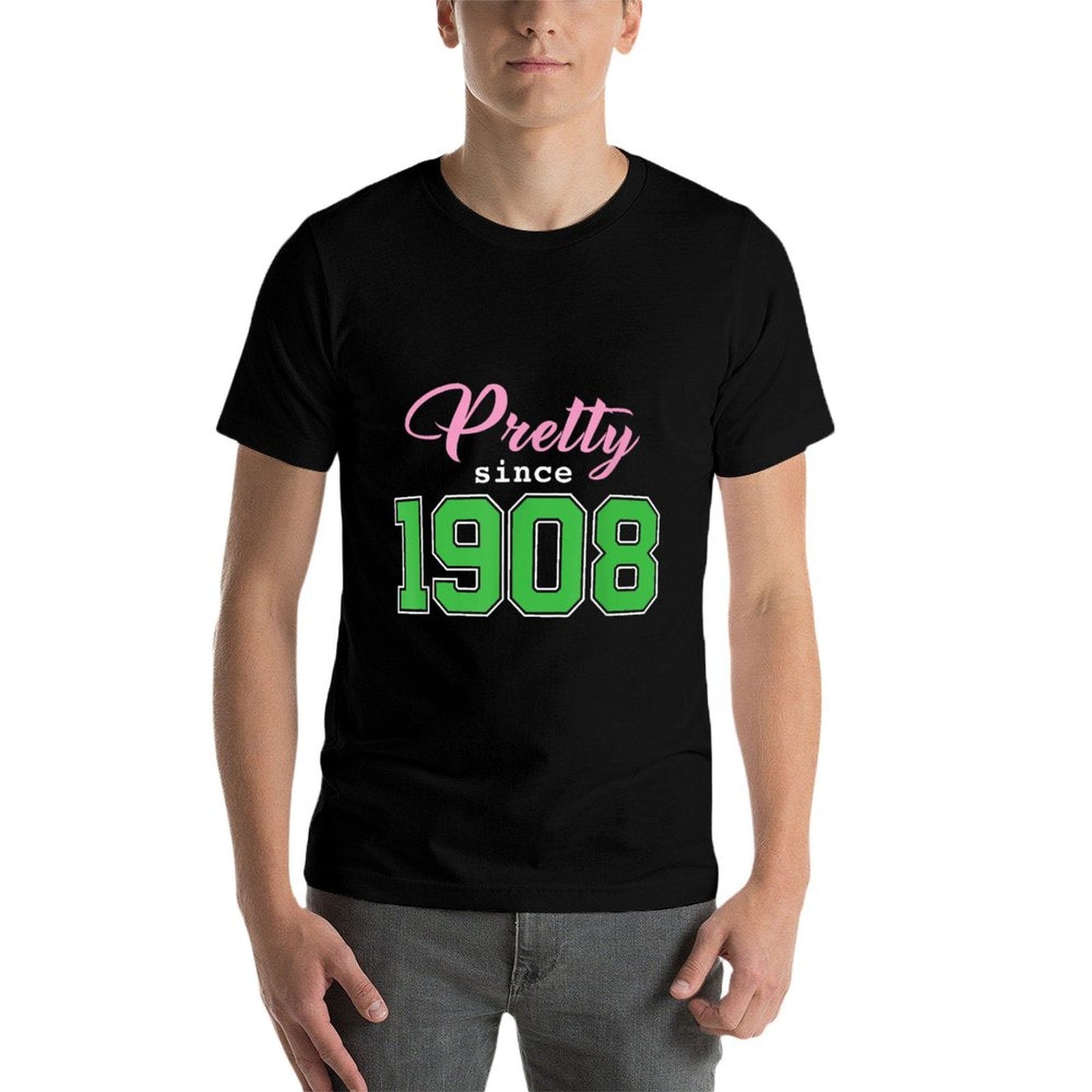 Pretty Since 1908 Sorority  Graphic-printed T-Shirt