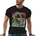 Retro Roller Coaster  Breathable T-Shirt