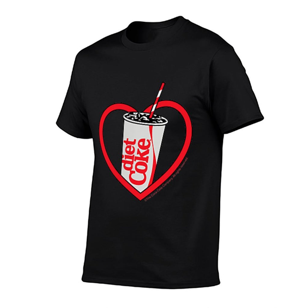 Coca-Cola - Diet Coke Heart  Wrinkle-resistant T-Shirt