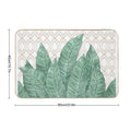 Banana Leaves . Durable Bath Mat