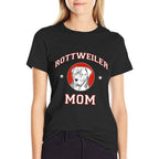 Rottweiler Mom Dog Mother Men Women Girls Kids  High-quality Stitching T-Shirt
