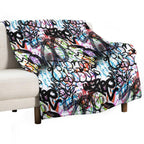 Graffiti Seamless Design. Urban Art. Comfort Throw Blanket