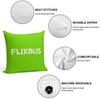 Flixbus Soft High-Density Material Throw Pillow