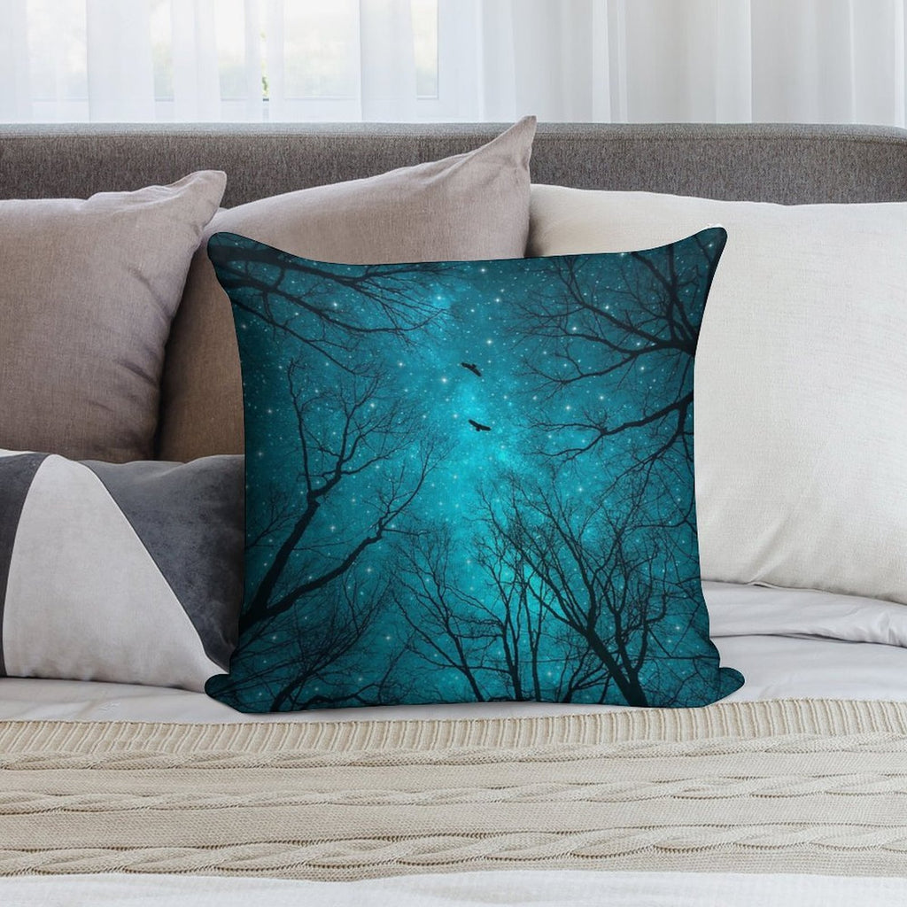 Stars Can't Shine Without Darkness Soft Home Decor Throw Pillow