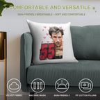 Carlos Sainz Soft Home Decor Throw Pillow