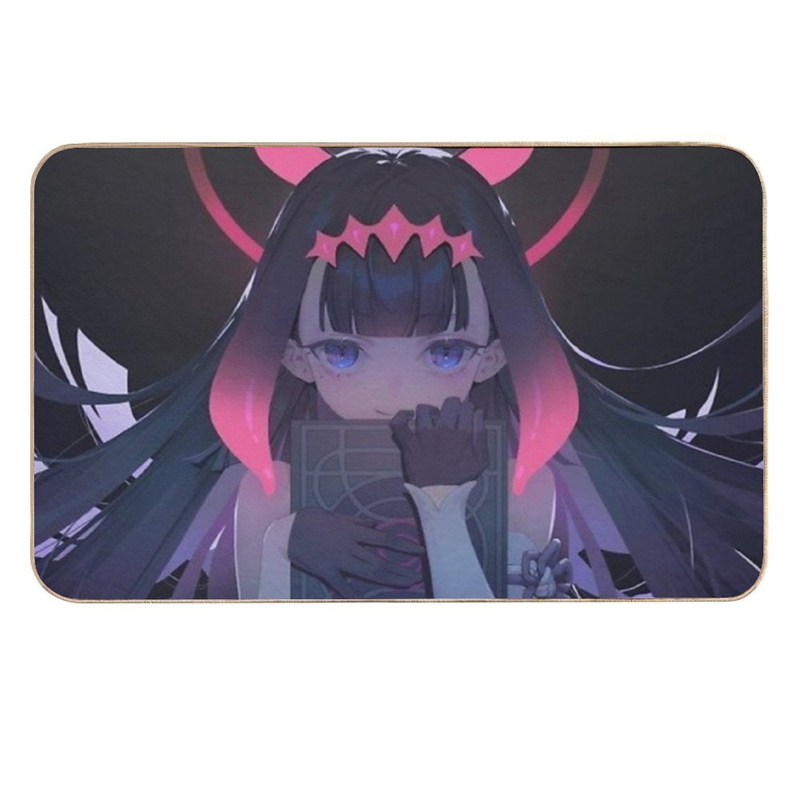 Evil  Ina  Anime Girl  Easy Maintenance Bath Mat