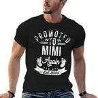 Promoted To Mimi Again EST 2025 Pregnancy Announcement  Versatile T-Shirt