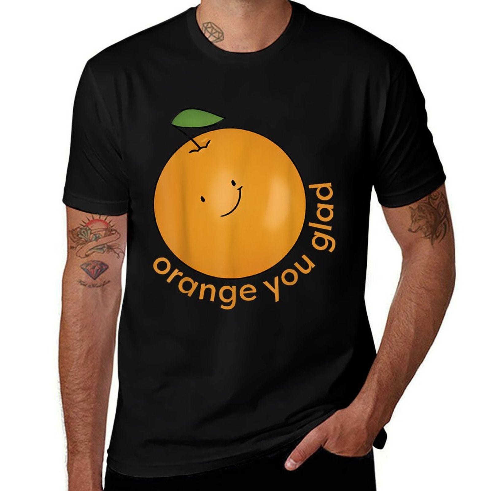 Orange You Glad  Graphic-printed T-Shirt