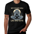 Why Do Good Girls Like Bad Guys Cringe Werewolf Wolf Meme  High-quality Stitching T-Shirt
