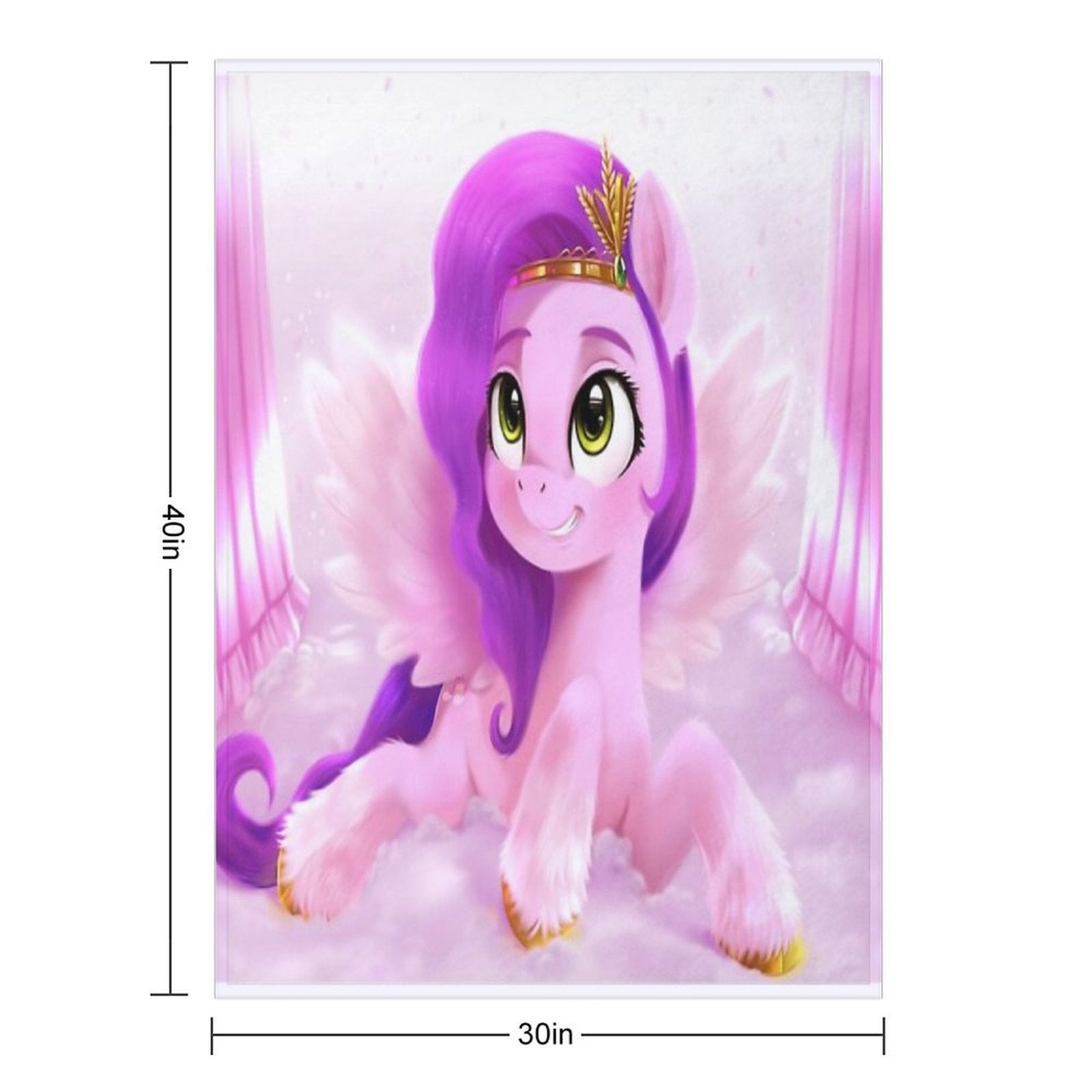 Pipp Petals Comfort Throw Blanket